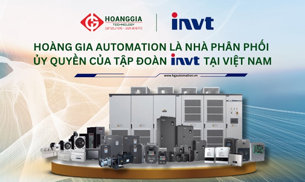 Hoàng Gia Automation – Nhà phân phối ủy quyền của tập đoàn INVT tại Việt Nam